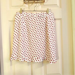 NWT Zara heart skirt